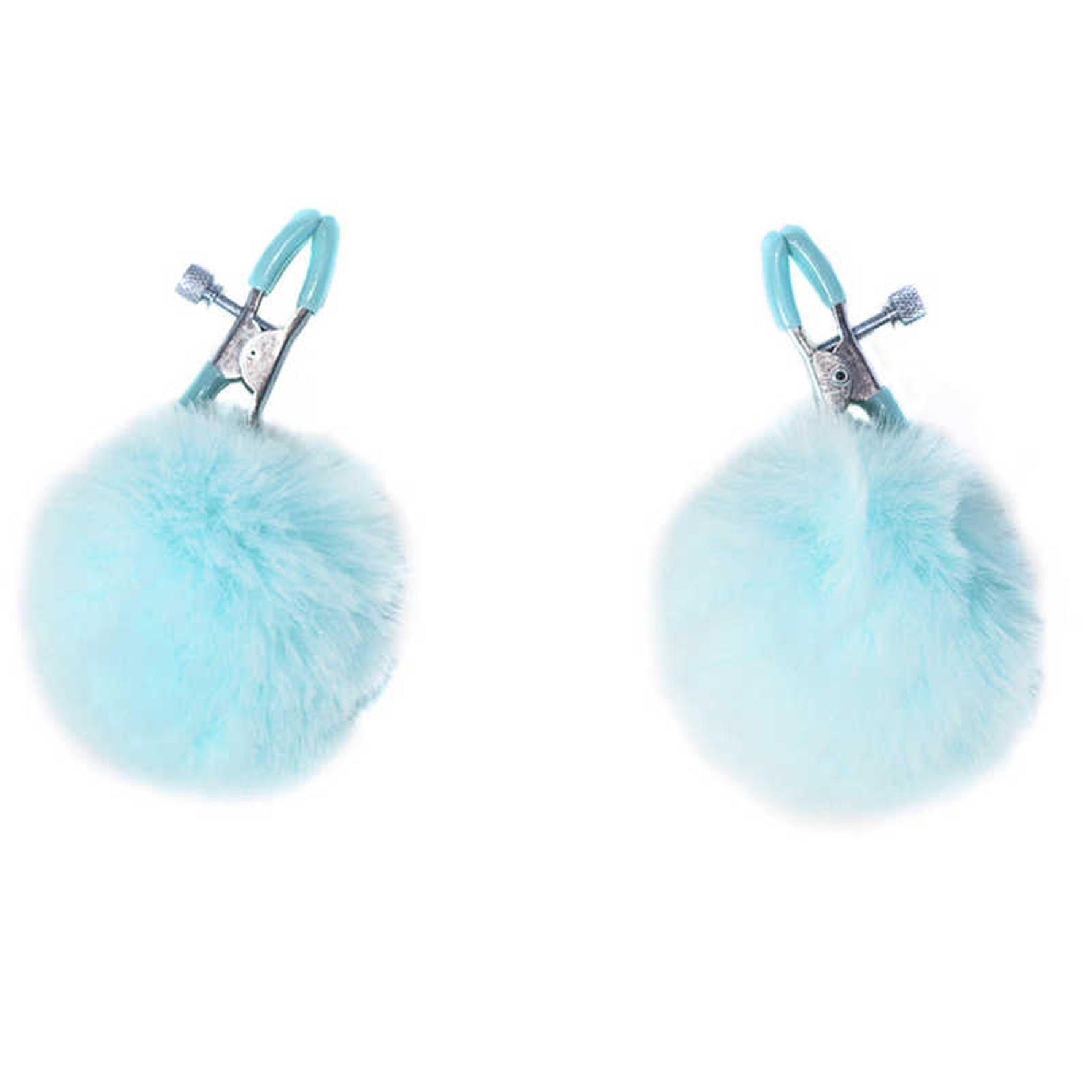 Clipuri pentru mameloane Party Hard Angelic Blue Bunny Tail