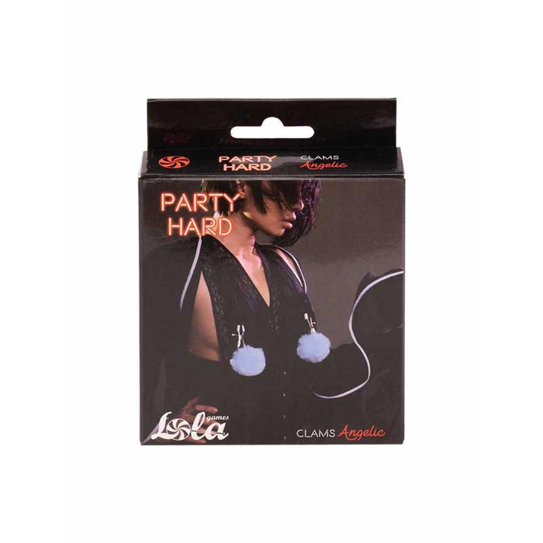 Clipuri pentru mameloane Party Hard Angelic Blue Bunny Tail