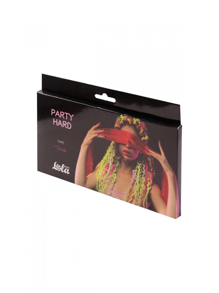 Panglică de petrecere Hard Wink Roșie 150 cm Lola Games