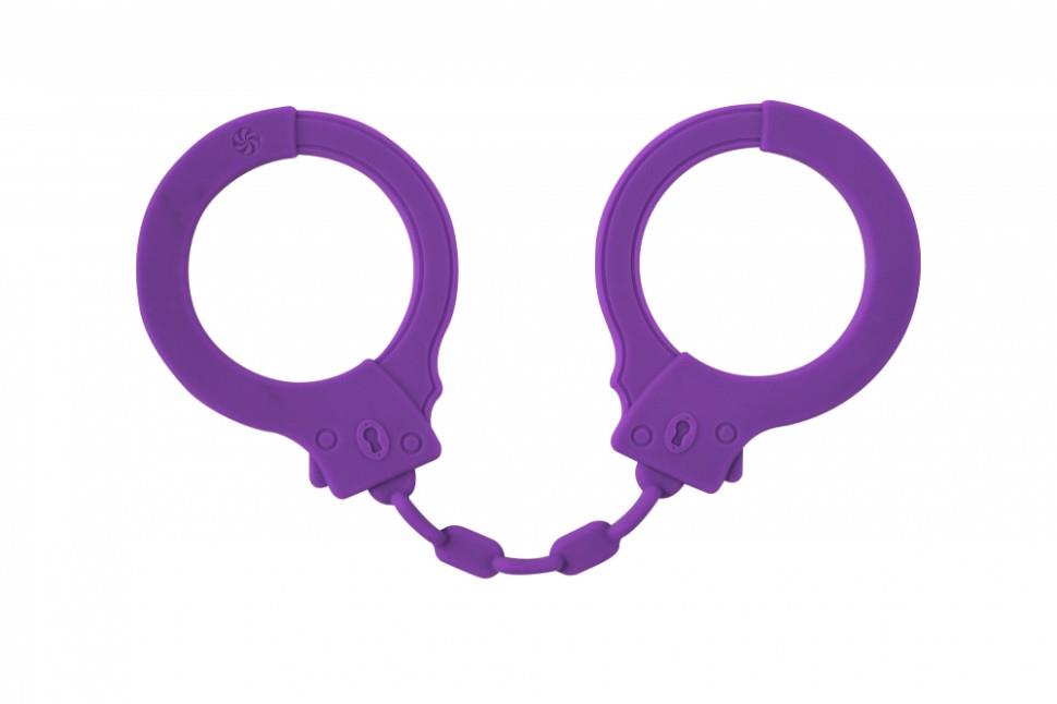 Cătușe din silicon violet Limitation Lola Games 35 cm