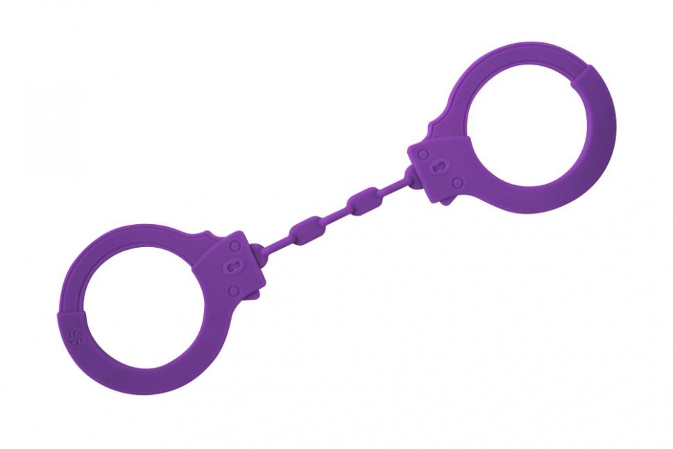 Cătușe din silicon violet Limitation Lola Games 35 cm