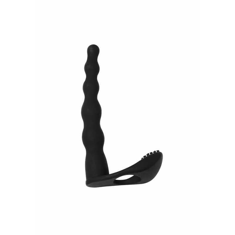 Curea vibratoare Farnell din silicon, neagră, 17 cm