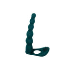 Strapon vibrant Pure Passion Farnell Green Silicone