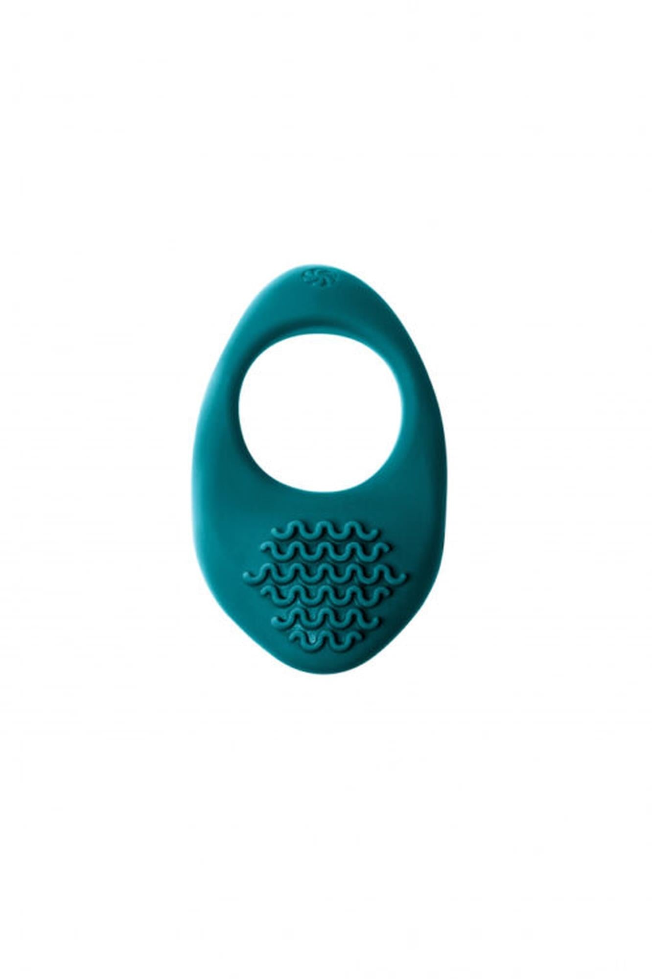 Inel vibrant pentru penis Pure Passion Moonshine din silicon verde