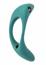 Inel vibrant lunar Pure Passion, silicon verde