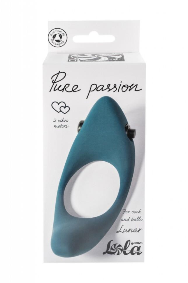 Inel vibrant lunar Pure Passion, silicon verde
