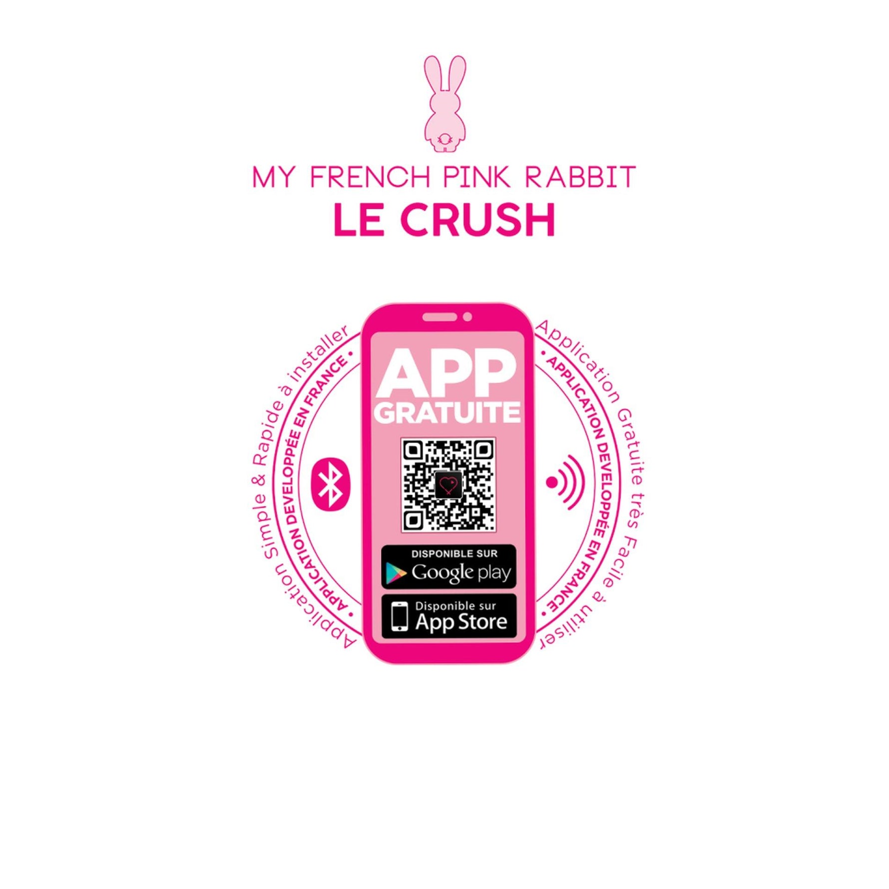 Le Crush Fushia - Controlat prin aplicație