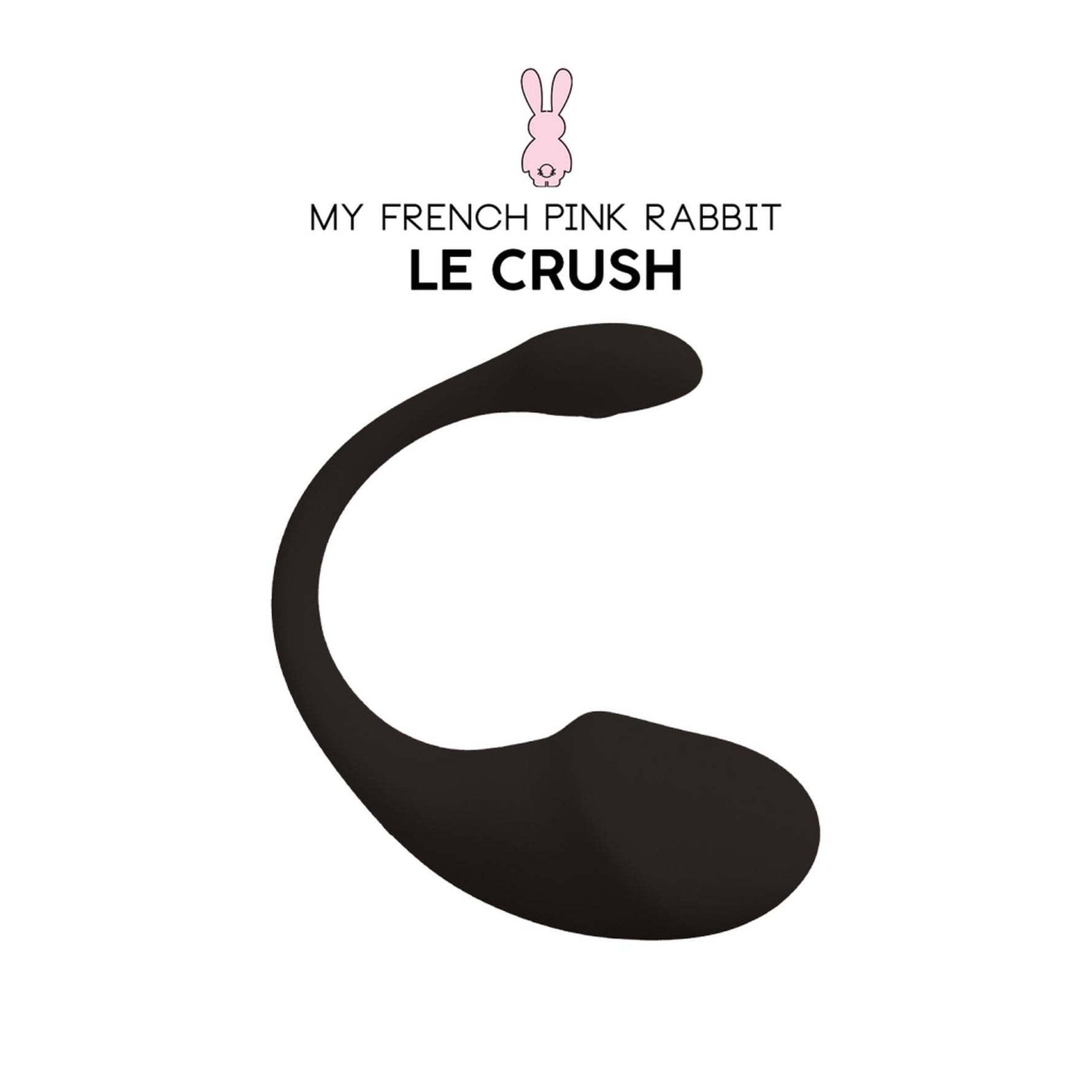 Le Crush Noir Vibrating Egg cu aplicația Clara Morgane