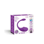 Ou vibrant Le Crush violet cu aplicație USB