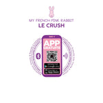 Ou vibrant Le Crush violet cu aplicație USB