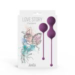 Set de bile vaginale Love Story Carmen Lavender