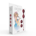 Set de bile vaginale Diva Love Story roșii