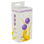 Bile vaginale mari Emotions Lexy fără buclă, violet
