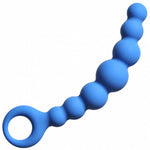 Lanț anal elastic Lola Toys albastru 18 cm
