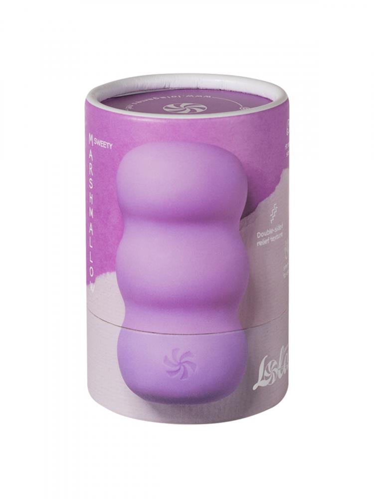 Masturbator Marshmallow Sweety lavandă 8 cm