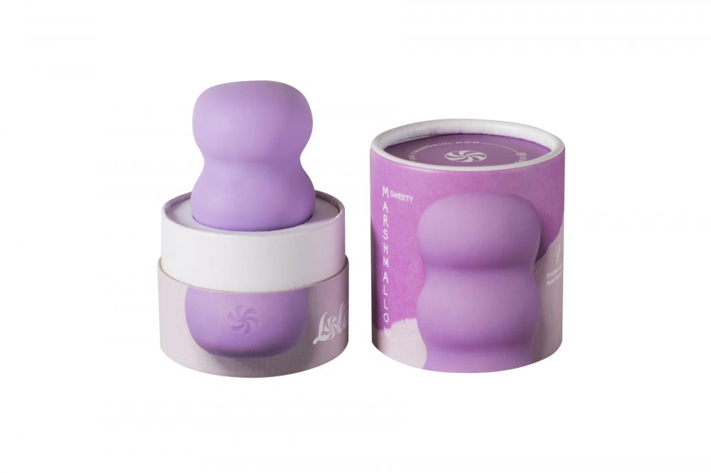Masturbator Marshmallow Sweety lavandă 8 cm