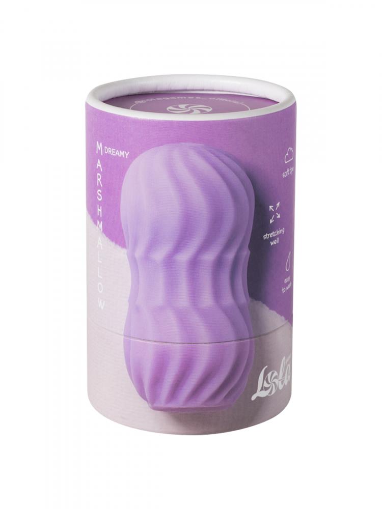 Masturbator Marshmallow Dreamy lavandă Lola Games 8 cm