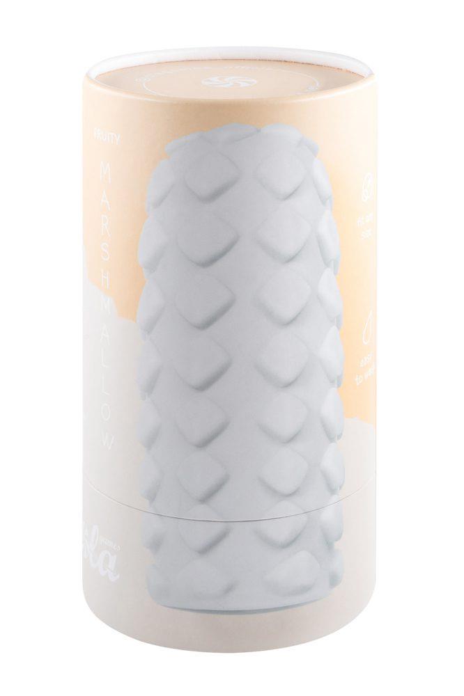 Masturbator Marshmallow Maxi Fruity TPE alb 14 cm