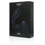 Masaj de prostată din silicon Rebel INTY Toys cu telecomandă USB, 10 moduri