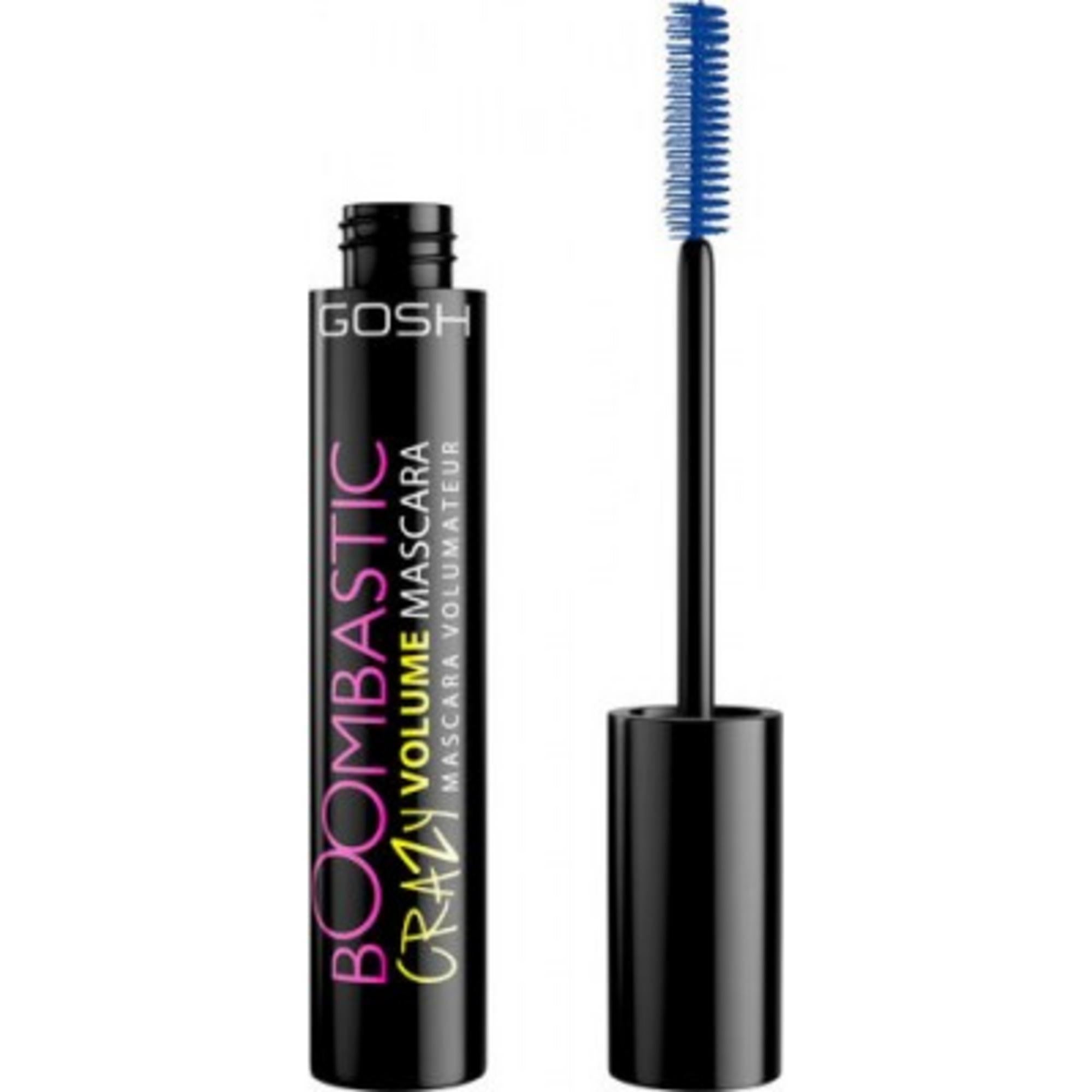 Gosh, Boombastic Crazy, Volum, Mascara, 002, Crazy Blue, 13 ml