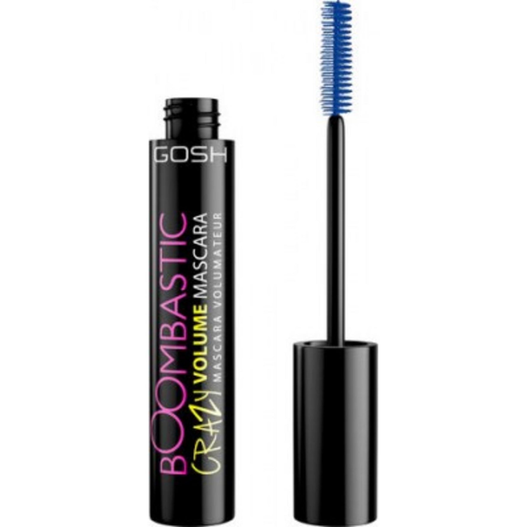 Gosh, Boombastic Crazy, Volum, Mascara, 002, Crazy Blue, 13 ml