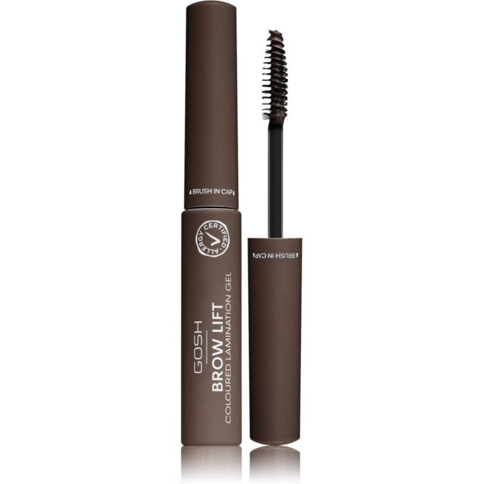 Gosh, Brow Lift, Efect de laminare, Gel pentru sprâncene, 001, Gri maro, 3 ml