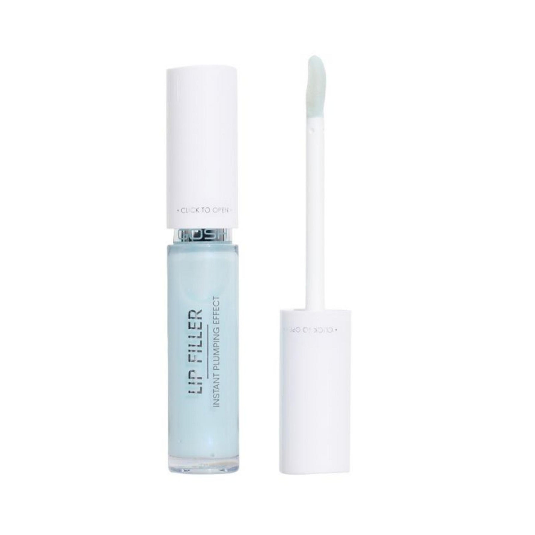 Gosh, Volumizing Lip Gloss Lip Filler, Vegan, Instant plumping, Luciu de buze, 002, Gheață, 8 ml