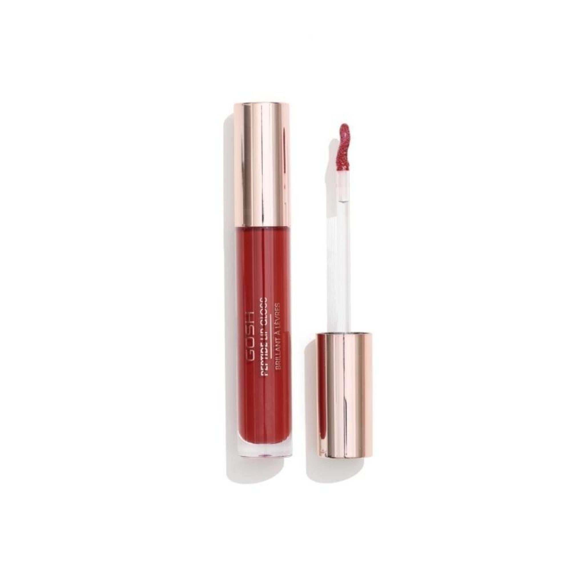 Gosh, Peptide, allergy-certified, Super shiny, Luciu de buze, 005, Cireașă, 7 ml