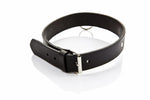 Guler bărbătesc îngust, din piele, 3 cm, Whips Collection
