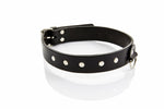 Guler bărbătesc îngust, din piele, 3 cm, Whips Collection