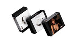 Guler de damă Whips Collection alb 4 cm