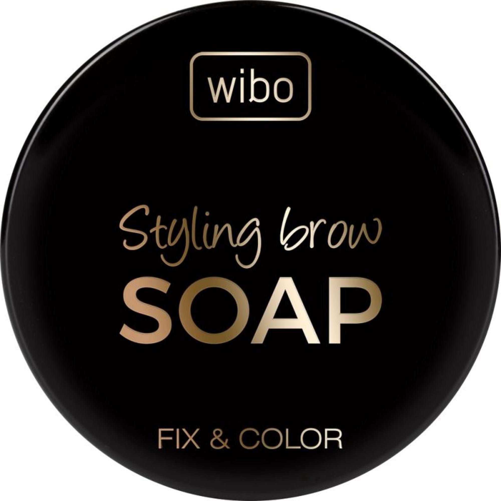 Wibo, Styling Brow, Fix & Color, Săpun pentru sprâncene, 4.5 ml