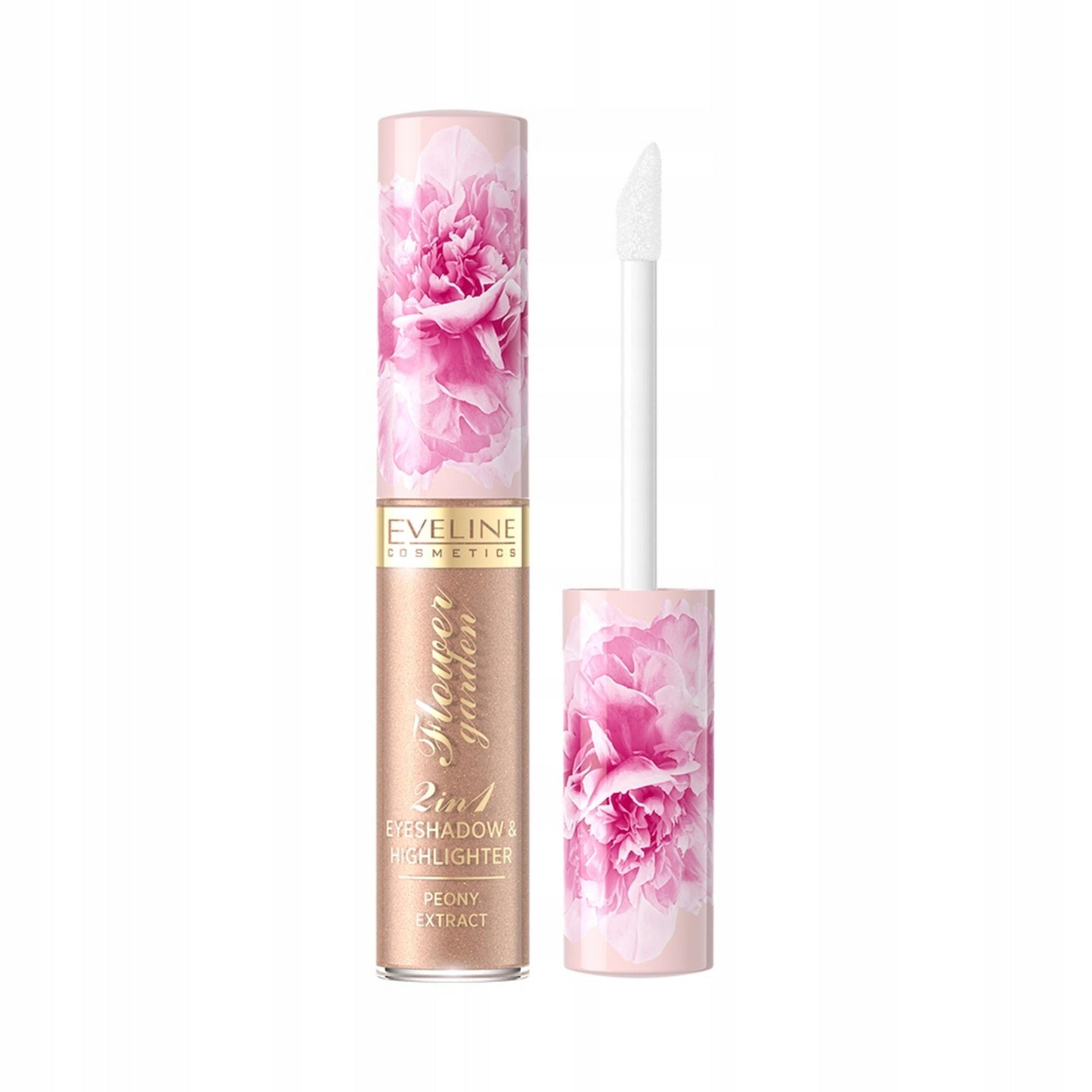 Eveline Cosmetics, Flower Garden, Rezistent la apă, Fard de ochi lichid, 02, 6.5 ml