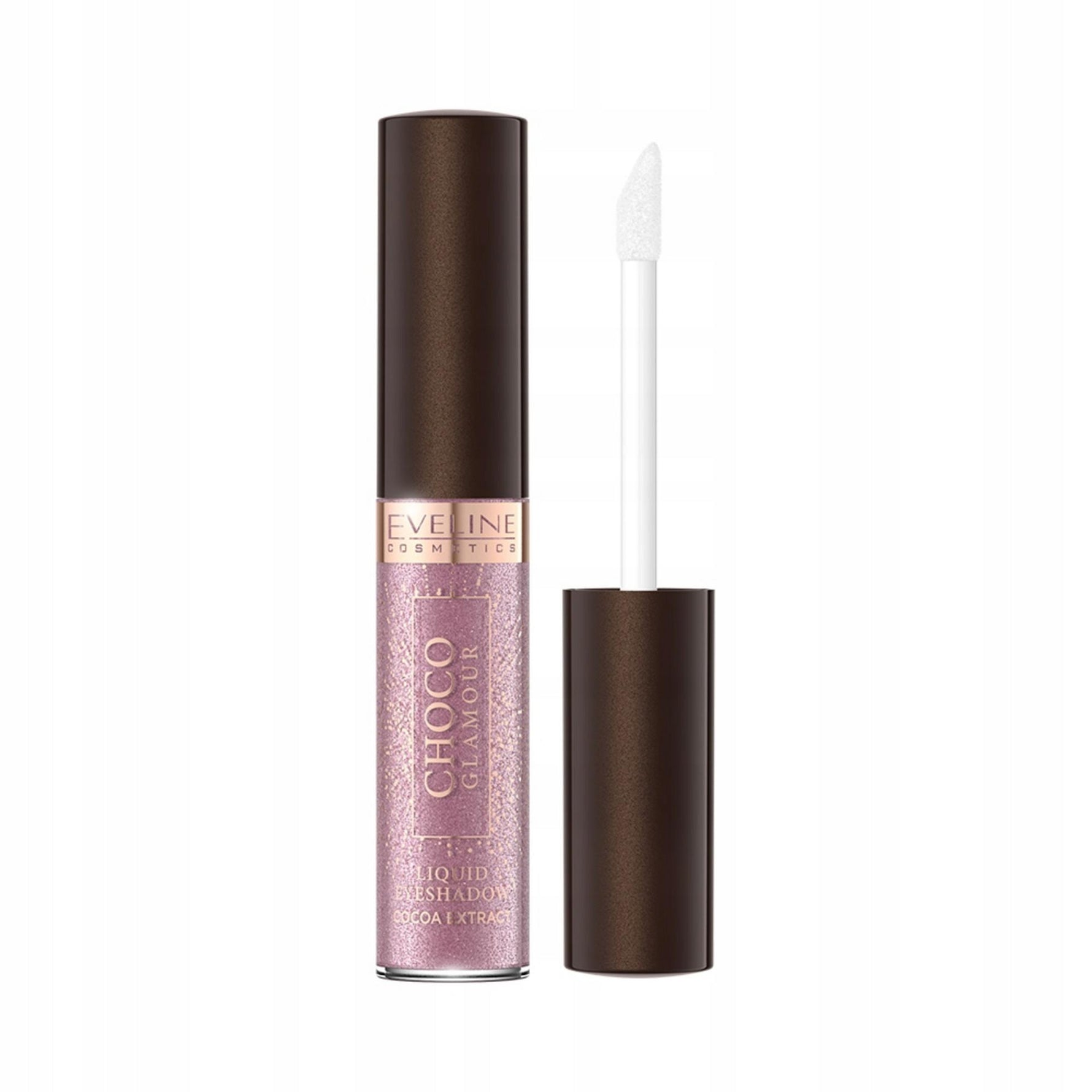 Eveline Cosmetics, Choco Glamour, Mat, Fard de ochi lichid, 4, 6.5 ml
