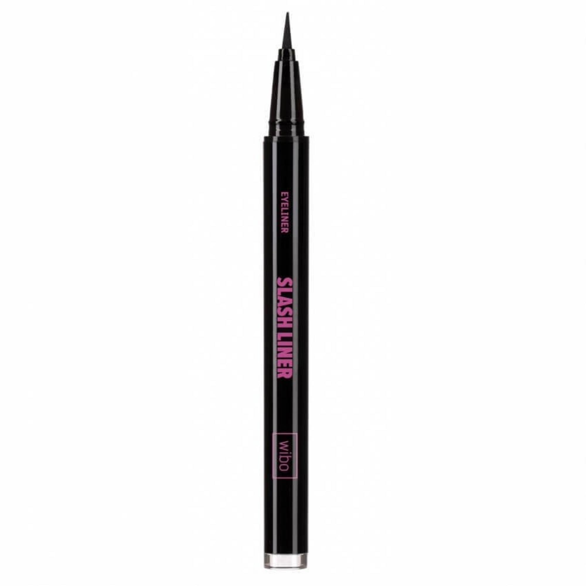 Wibo, Slash Liner, Marker, Mat, Tuș de ochi lichid, Negru, 0.8 g