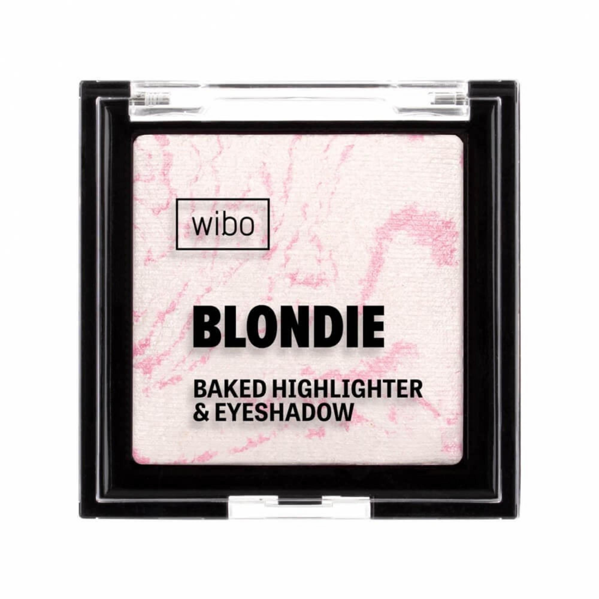 Wibo, Blondie, Strălucire, Compact de fard și iluminator, 2, Blondie, 4 g