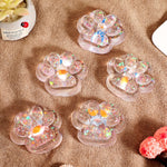 Jucarie Antistres Squishy, Flippy, cu Revenire Lenta, Squeeze Pinch Family, Model Cat Paw, 6.5 x 7 cm, din Tpr, 4-6