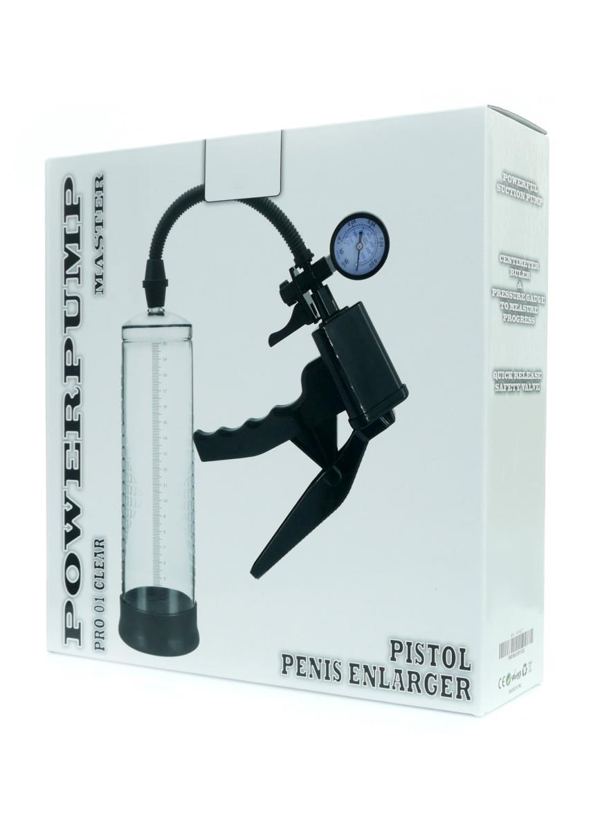 Pompă de vid transparentă Powerpump PRO 01 pentru mărire