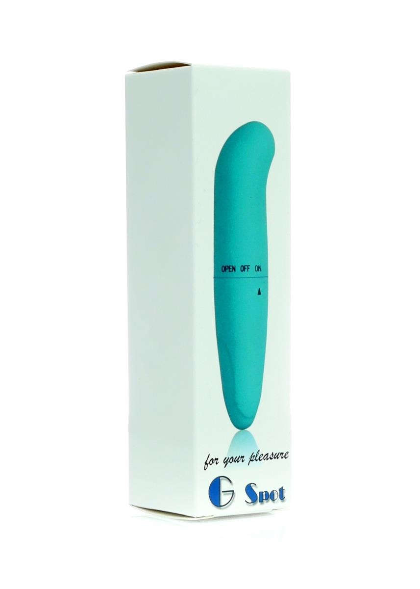 Mini vibrator punct G albastru 12 cm seria B Power