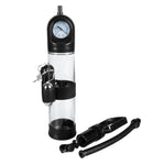 Pompă de vid vibratoare MASTER Powerpump, neagră și transparentă