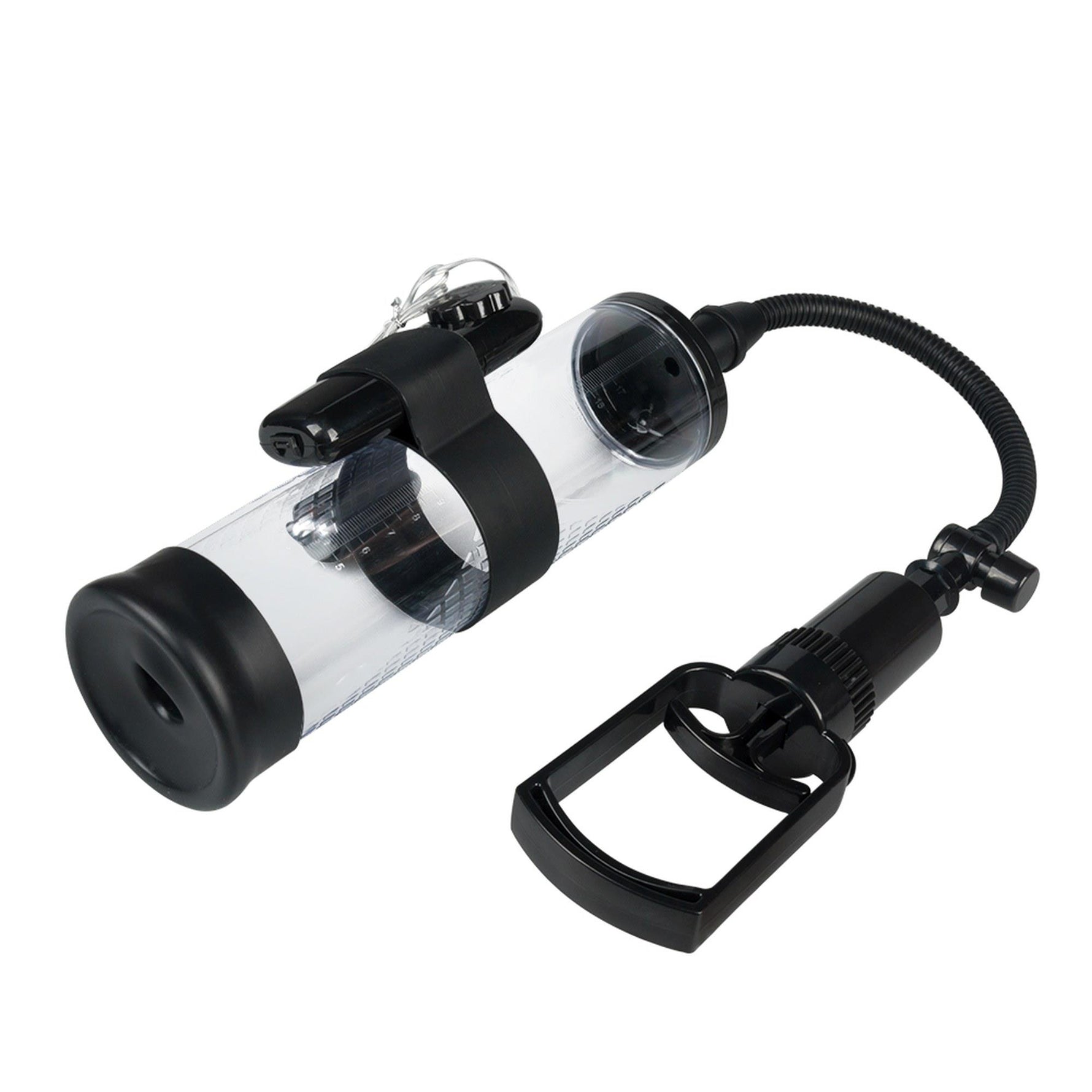 Pompă de vid vibratoare Powerpump MAX, neagră transparentă