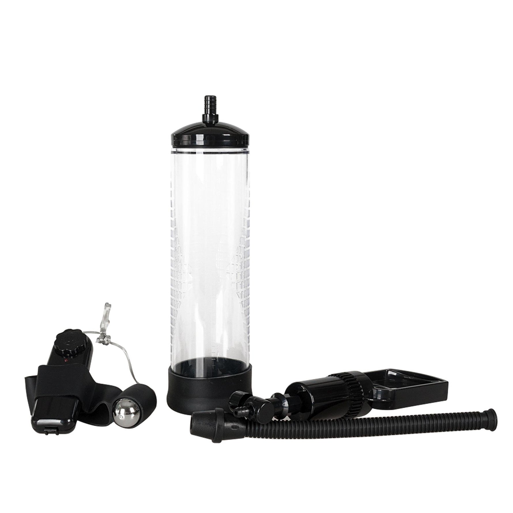 Pompă de vid vibratoare Powerpump MAX, neagră transparentă