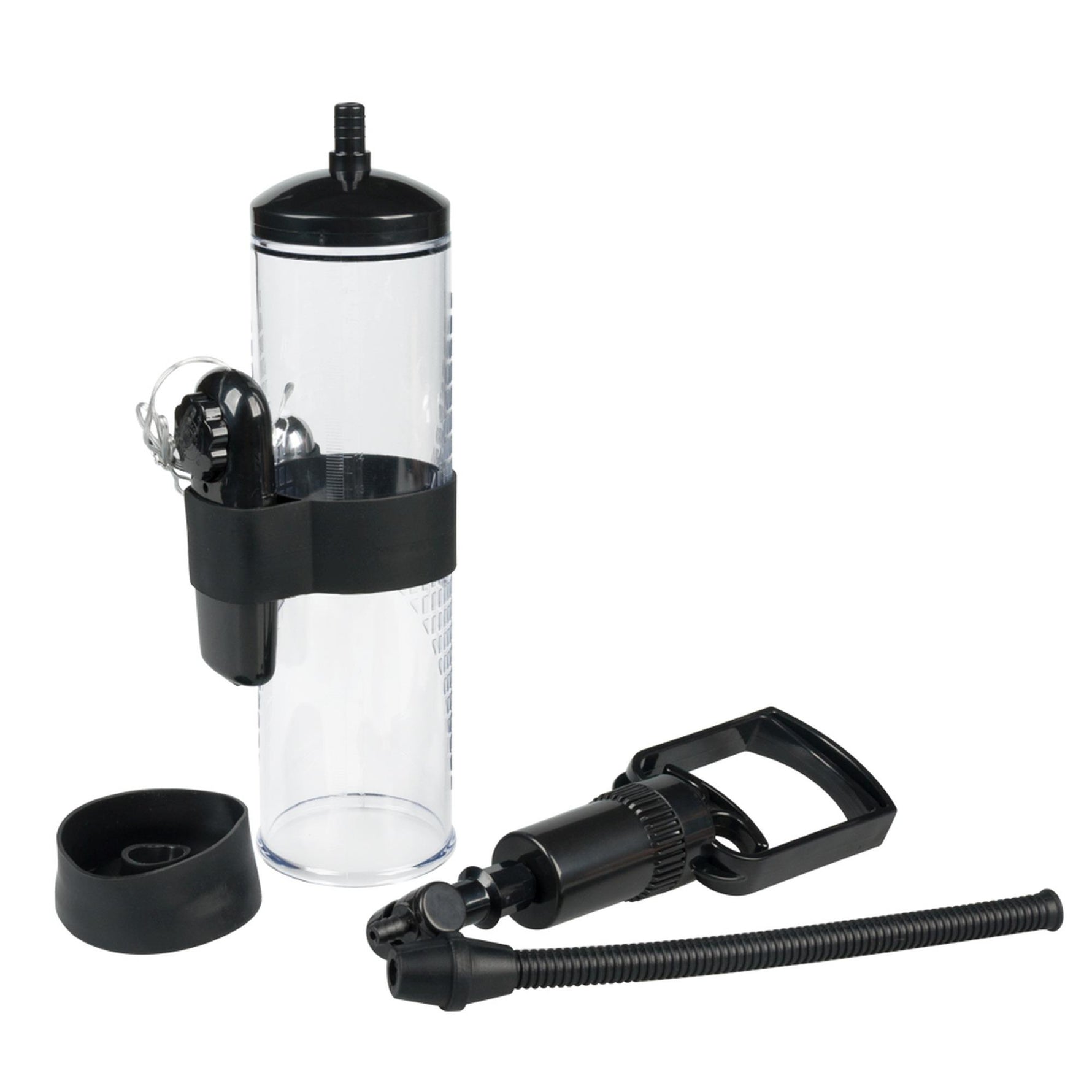 Pompă de vid vibratoare Powerpump MAX, neagră transparentă
