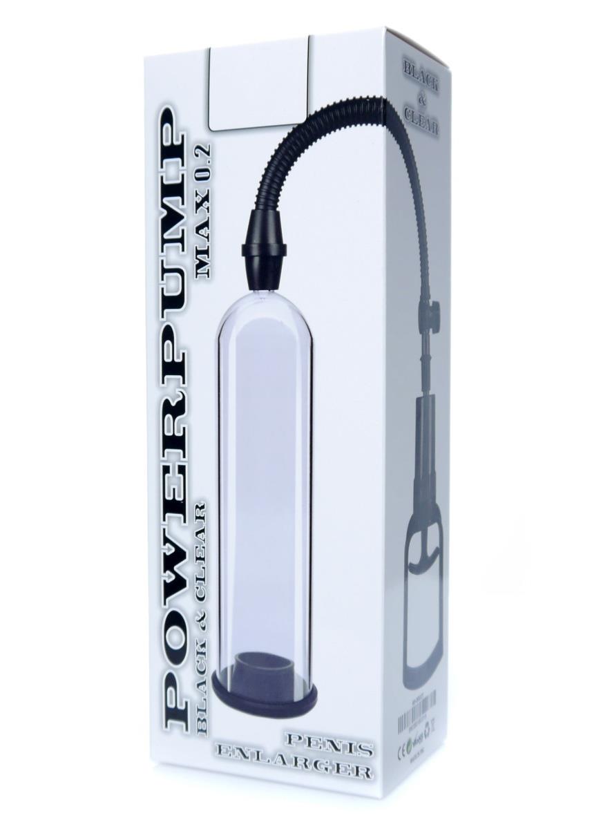 Powerpump MAX 0.2 Negru și Transparent