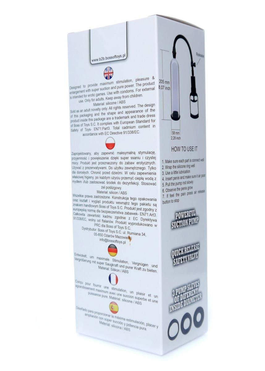 Powerpump MAX 0.2 Negru și Transparent
