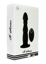Masaj de prostată din silicon cu telecomandă USB, 10 funcții, seria B Power