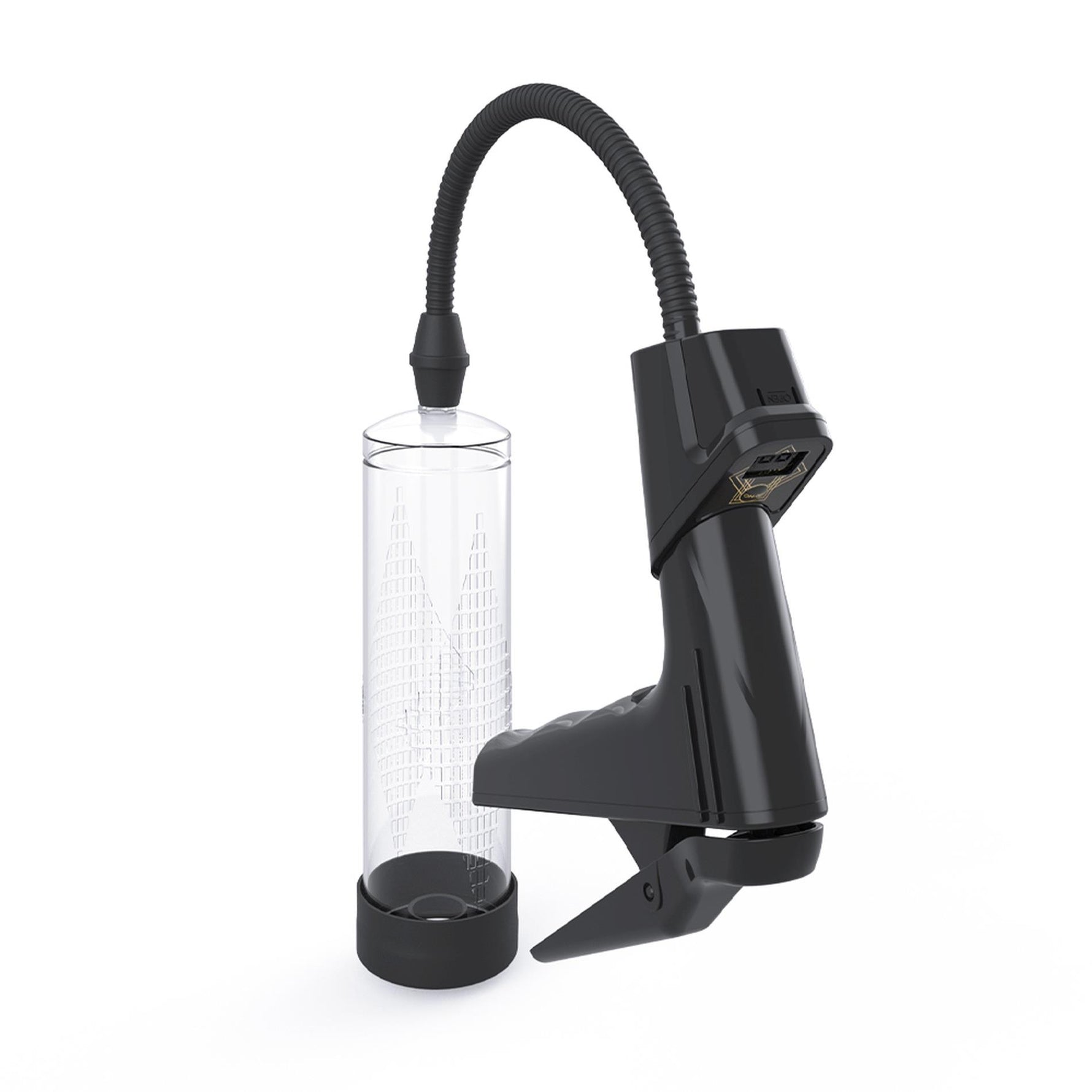 Pompă manuală cu afișaj digital, silicon, 22 cm, seria B Power