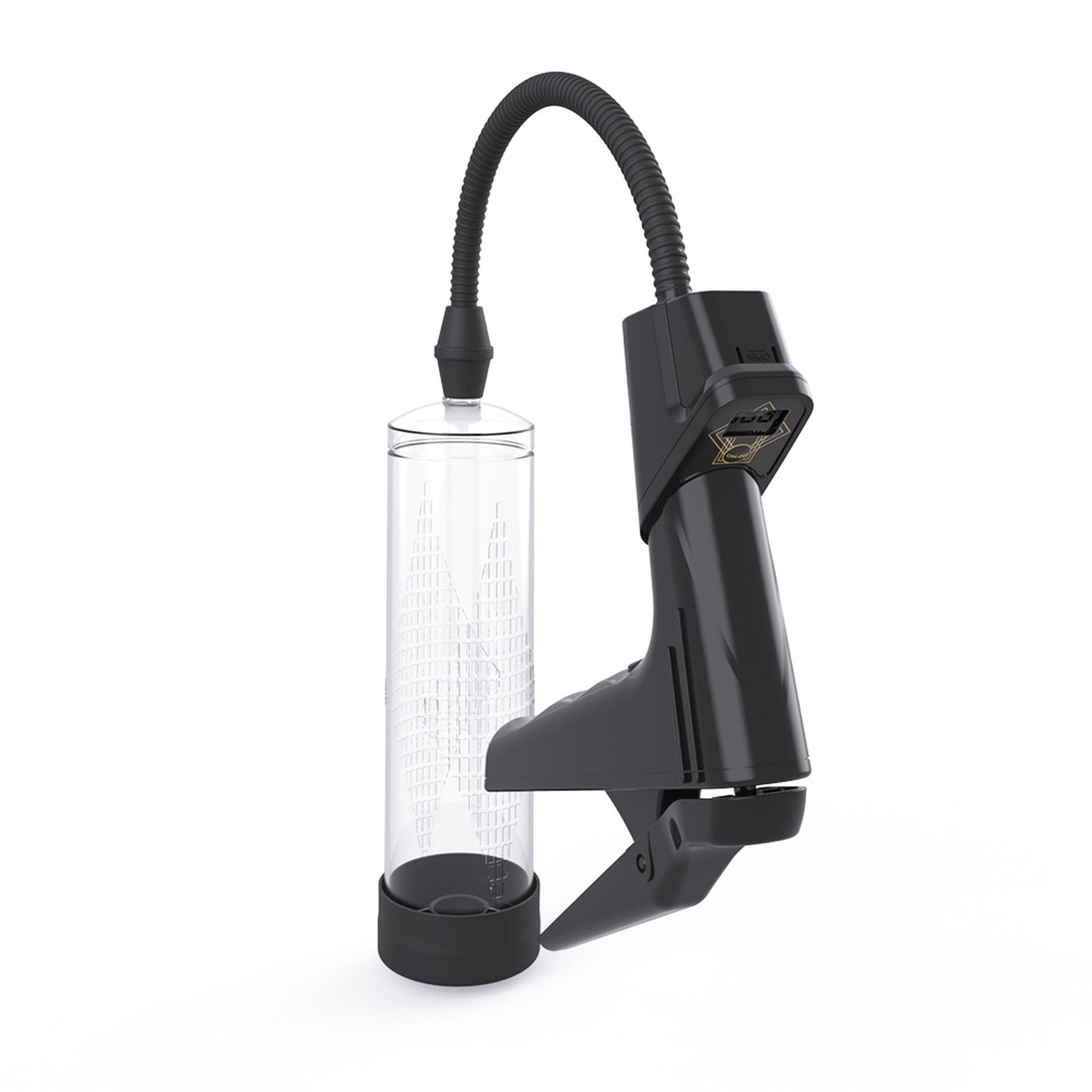 Pompă manuală cu afișaj digital, silicon, 22 cm, seria B Power