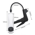Pompă manuală cu afișaj digital, silicon, 22 cm, seria B Power
