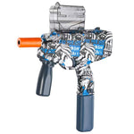 Mitraliera de jucarie electrica Flippy cu bile de hidrogen de gel, gun bluster, tragere in rafala, varsta peste 6 ani,